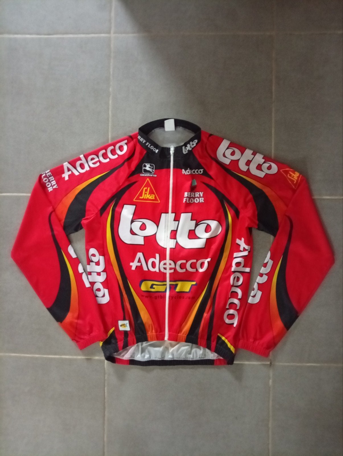 wielertrui Lotto Adecco, Sports & Fitness, Enlèvement ou Envoi