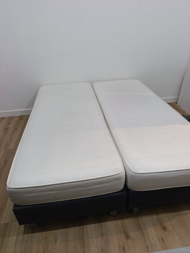 Boxspring 160x200 GRATIS LEVERING €260, Huis en Inrichting, Ophalen, Gebruikt, Tweepersoons, 200 cm