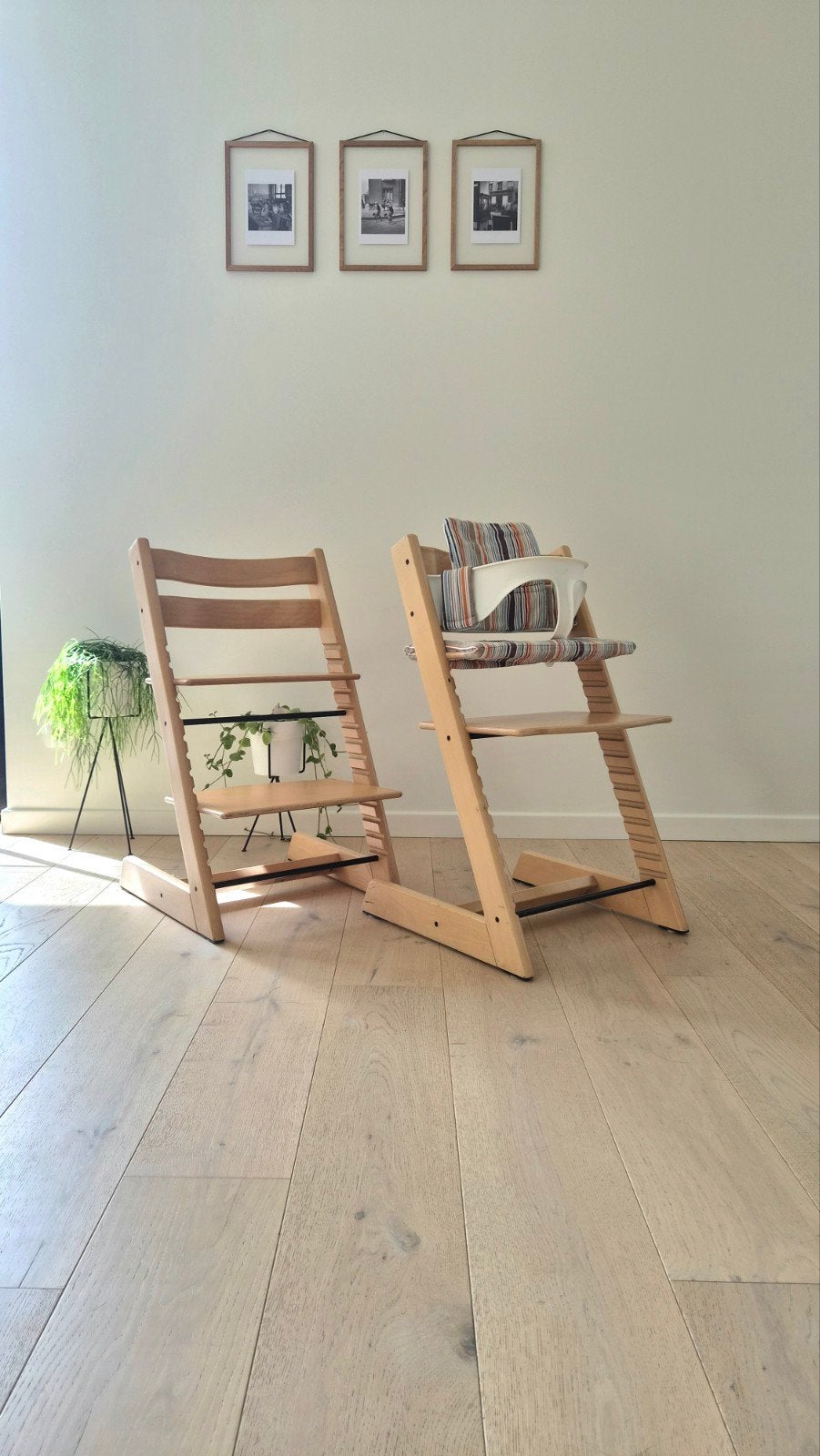 Nog 1 Stokke Tripp Trapp stoel met babyset en kussen, Kinderen en Baby's, Ophalen, Gebruikt, Meegroeistoel, Stoelverkleiner