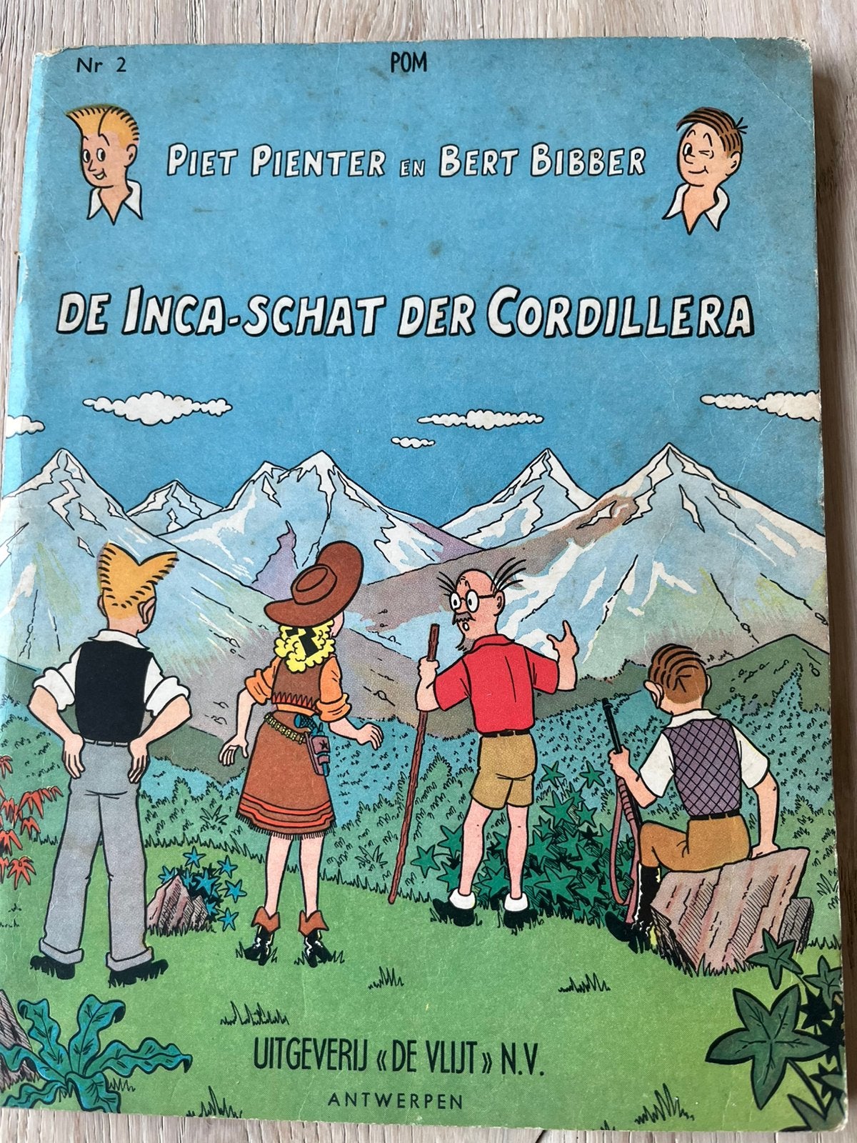 Piet Pienter et Bert Bibber n2., Une BD, Enlèvement ou Envoi, Utilisé