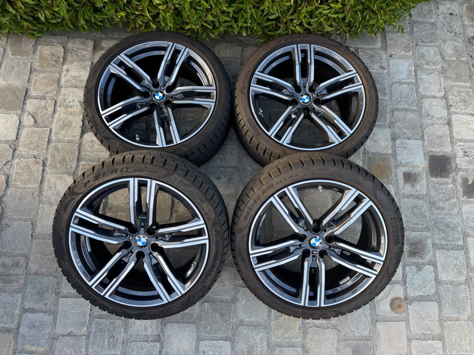BMW 8 Winterwielen set 19inch Styling 727M, Pneus hiver, Véhicule de tourisme, 275 mm, Utilisé