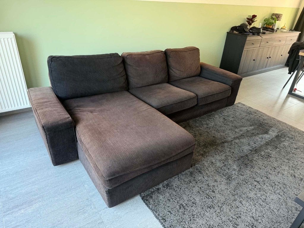 Comfortabel 3-zit L-vorm, Antiek en Kunst, Ophalen
