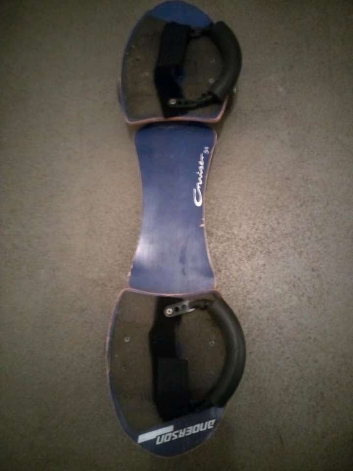 Vintage 90s Anderson Cruiser 54 Streetboard Snakeboard, Sport en Fitness, Ophalen of Verzenden, Gebruikt, Skateboard, Longboard