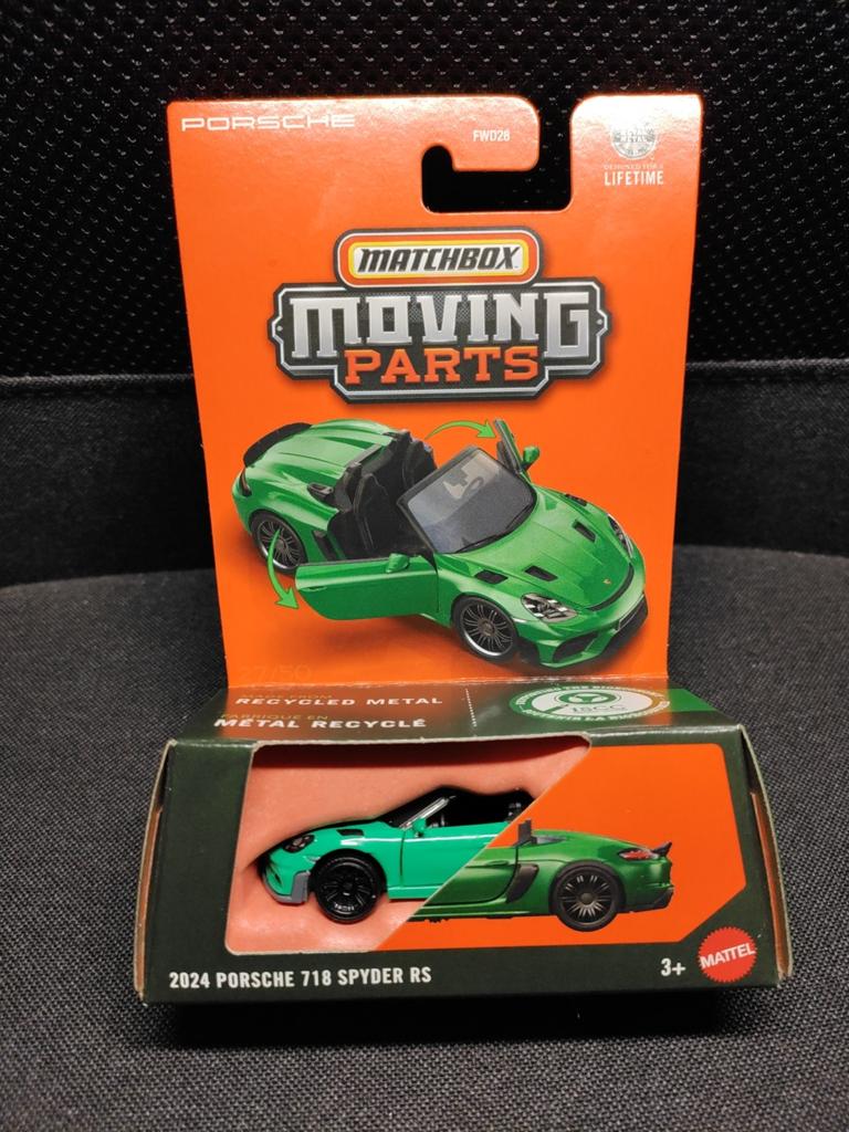 Matchbox Porsche 718 Spyder RS, Enlèvement ou Envoi