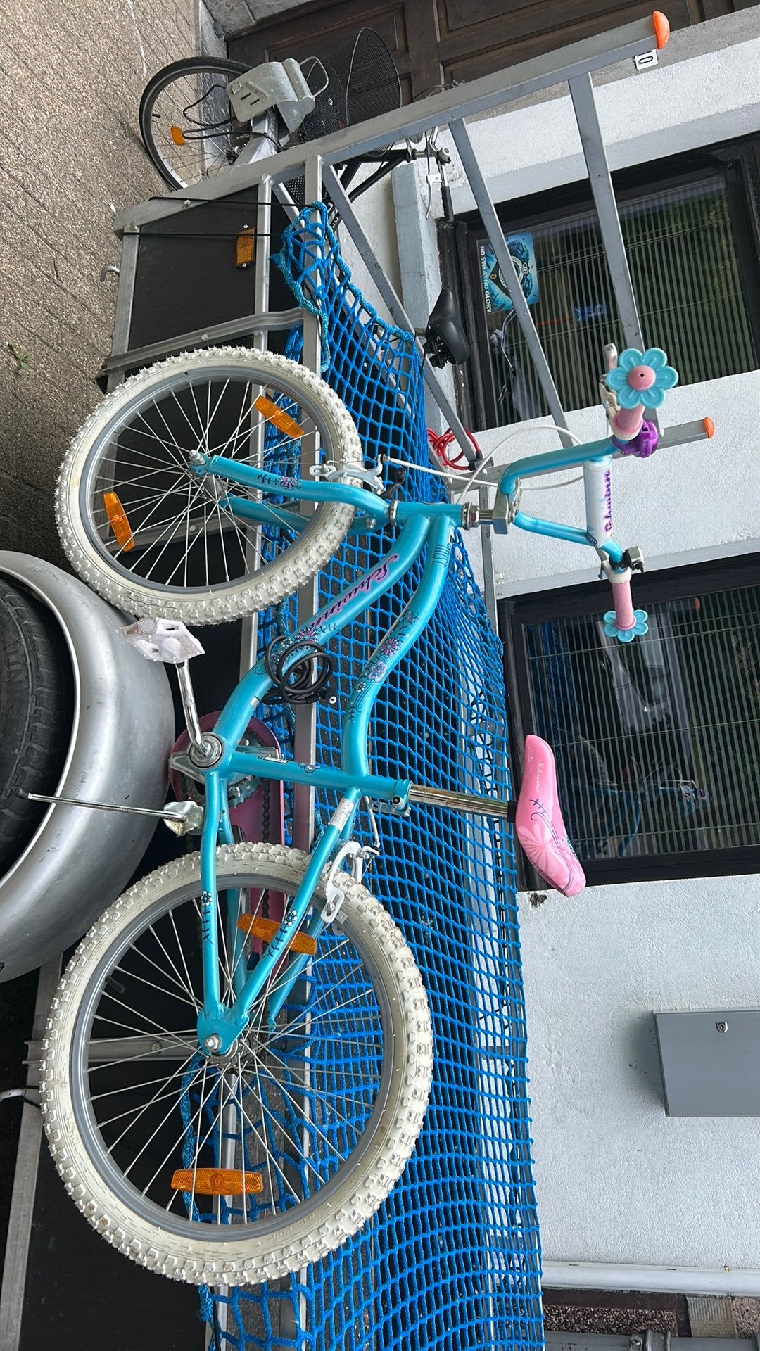 Meisjes kinder fiets, Fietsen en Brommers, Ophalen, Staal, Overige typen, Zo goed als nieuw