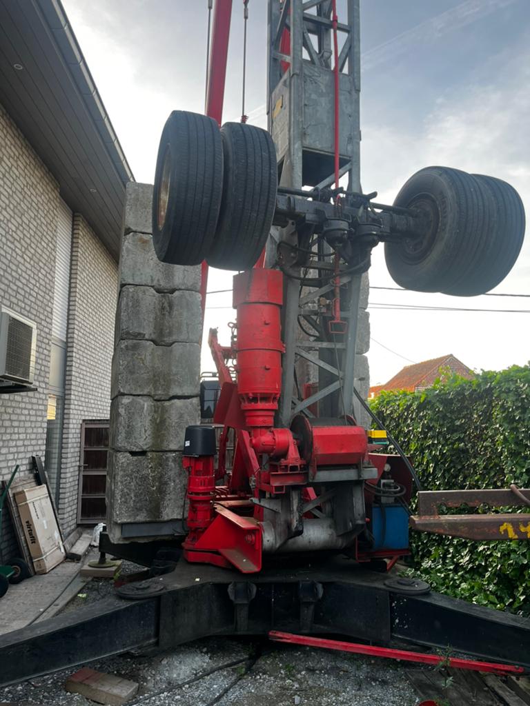 Torenkraan edilgru, Zakelijke goederen, Ophalen, Transport