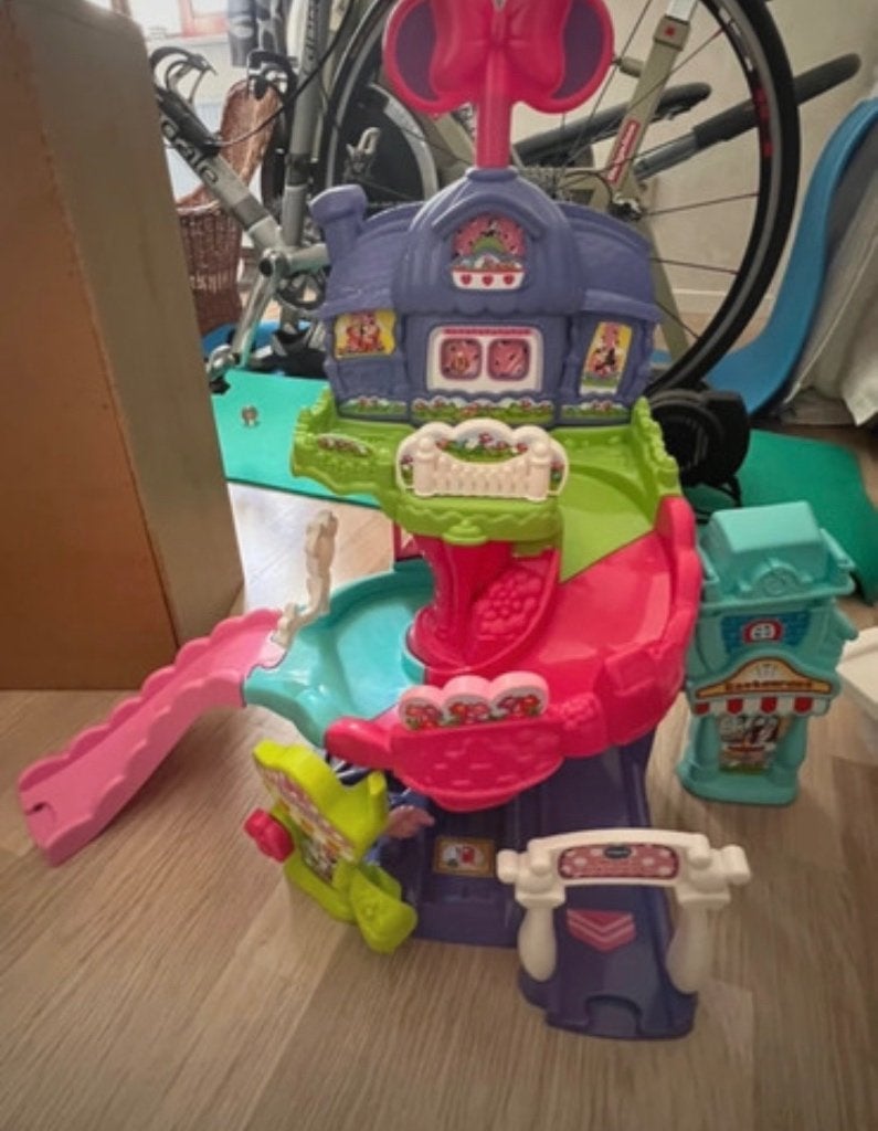 Vtech Toet Toet autobaan, Ophalen, Zo goed als nieuw, 6 maanden tot 2 jaar