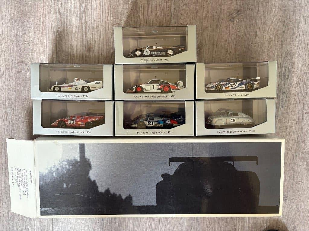 Porsche Le Mans History set - 1/43 - Minichamps, Ophalen, Zo goed als nieuw, Auto, MiniChamps