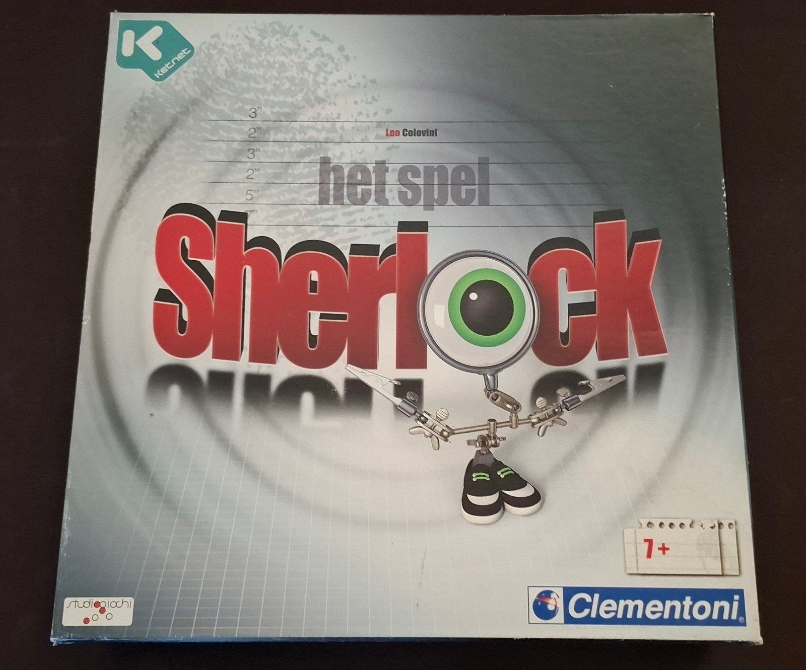 Spel Sherlock (2-4 spelers vanaf 7 jaar - Clementoni), Hobby en Vrije tijd, Ophalen, Zo goed als nieuw, Clementoni