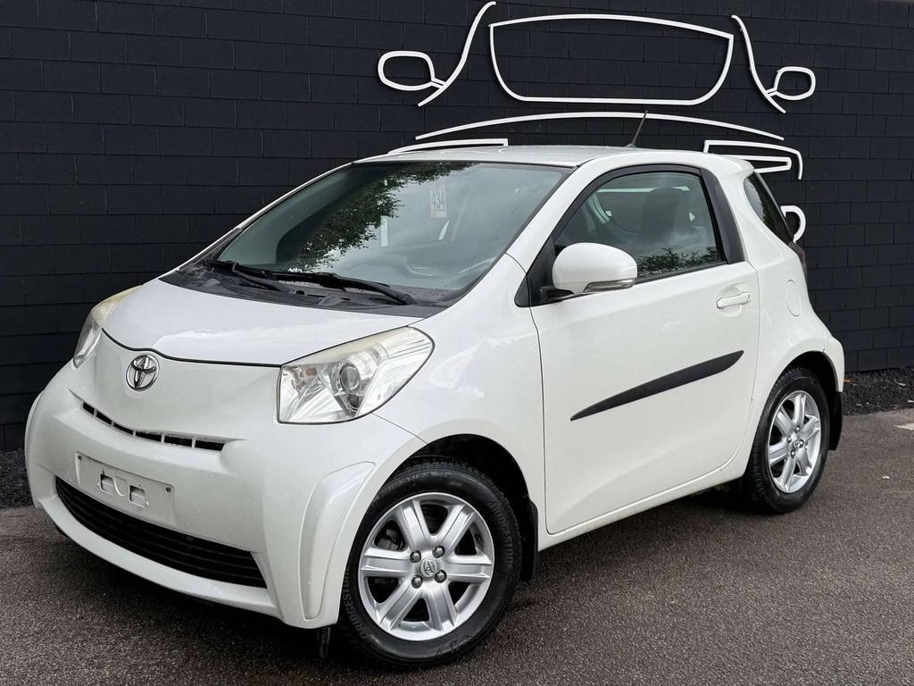 Toyota iQ 1.4 D-4D+AIRCO+JANTES+EURO 4, Autos, 90 ch, Entreprise, Boîte manuelle, Noir