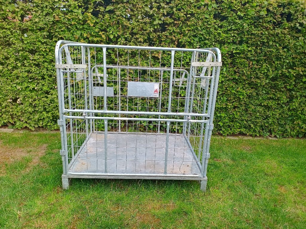 gitterbox gaascontainer, Ophalen