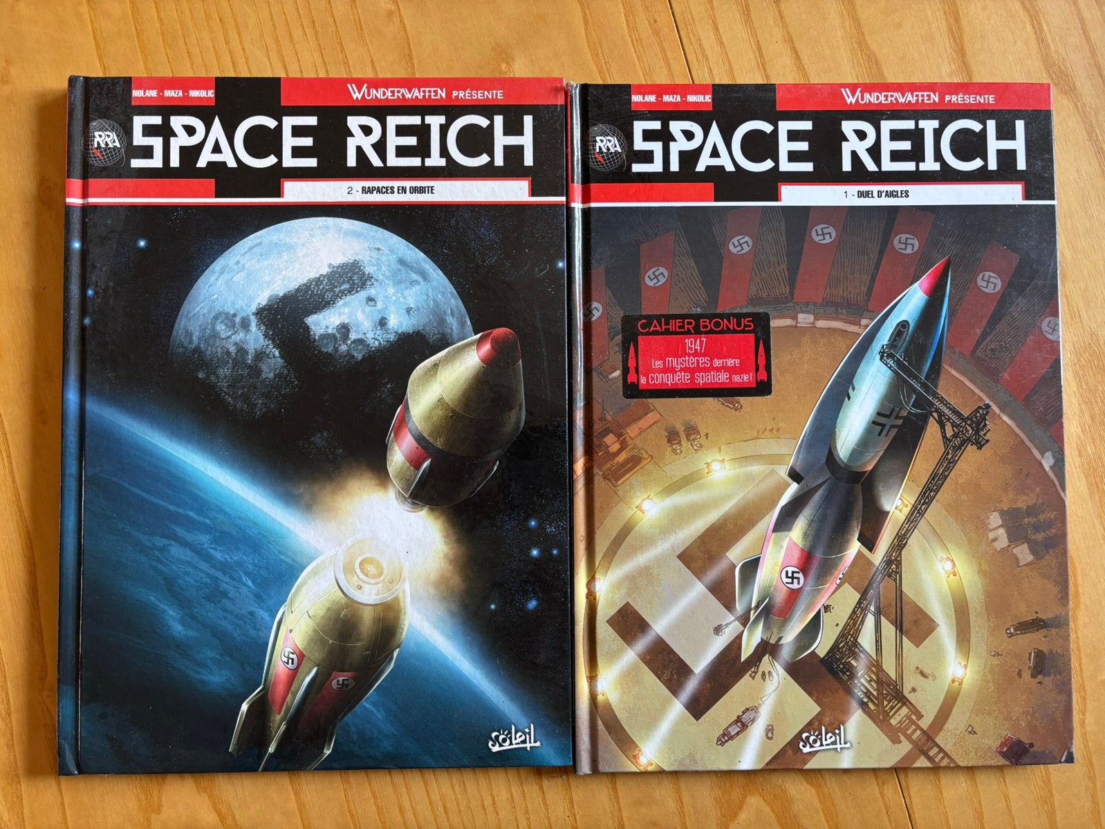 Espace reich tome 1et 2, Enlèvement, Comme neuf