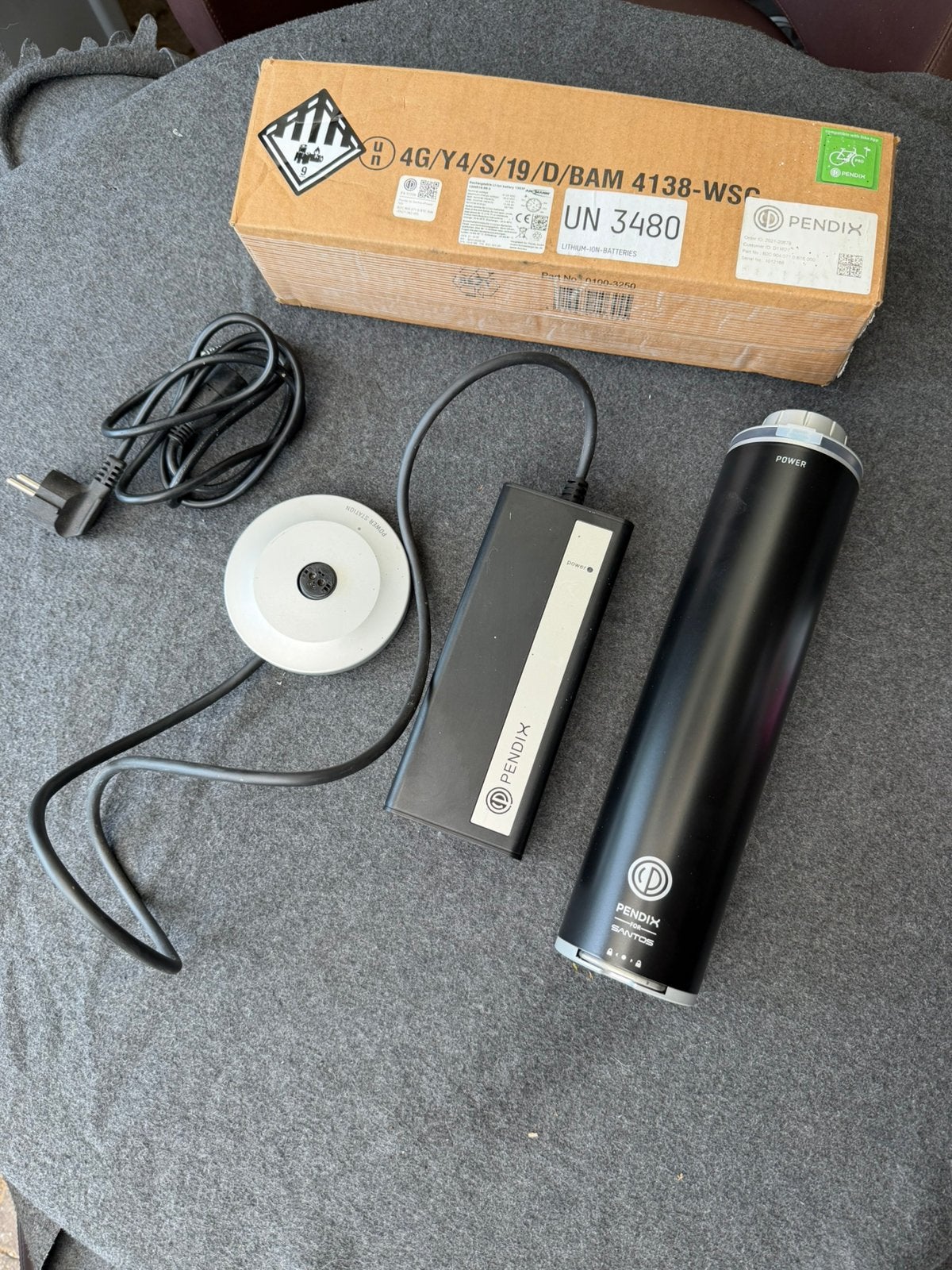 Pendix ePower fiets batterij 500w met lader (nieuw), Enlèvement, Comme neuf