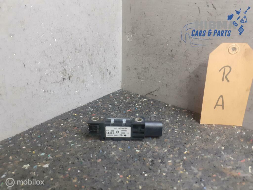Crashsensor Volkswagen Touareg I 4B0959643C 2003 t/m 2009, Auto-onderdelen, Gebruikt, Volkswagen, Ophalen of Verzenden, Volkswagen