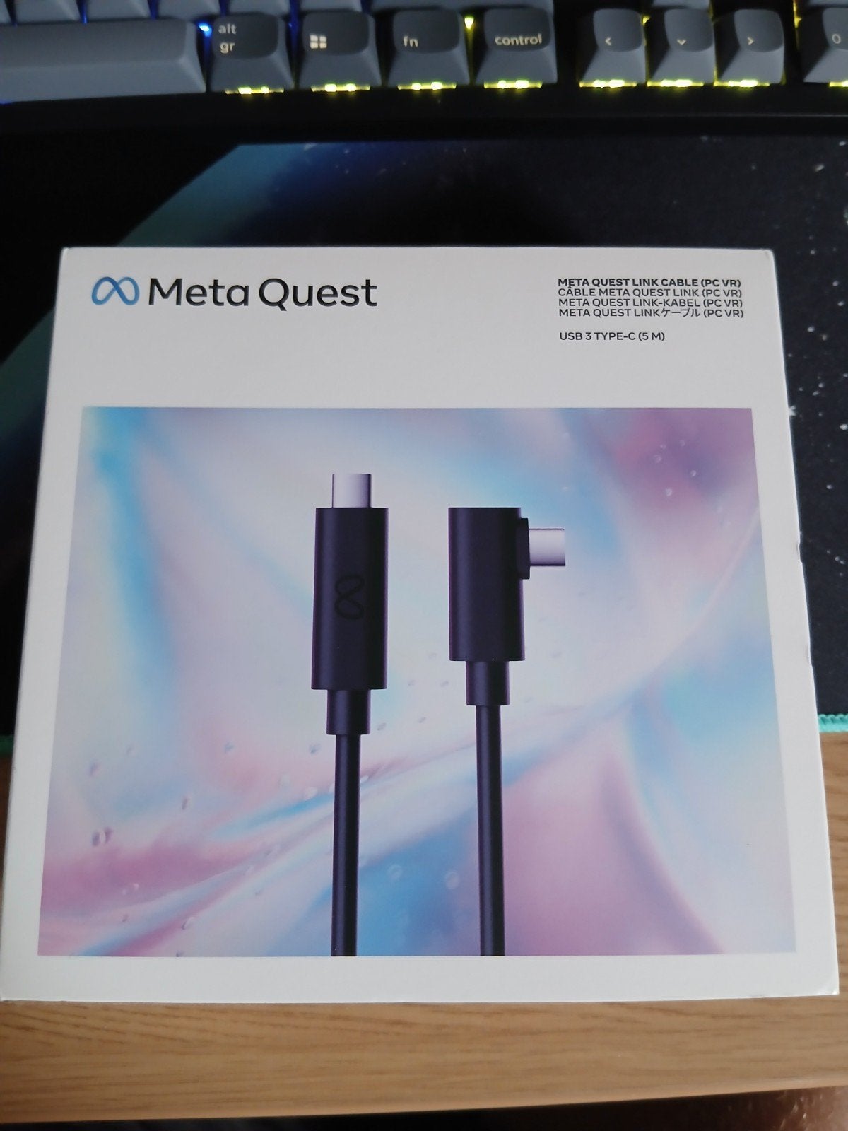 Meta Quest Link Cable PC VR, Games en Spelcomputers, Virtual Reality, Ophalen of Verzenden, Zo goed als nieuw, VR-bril, Pc