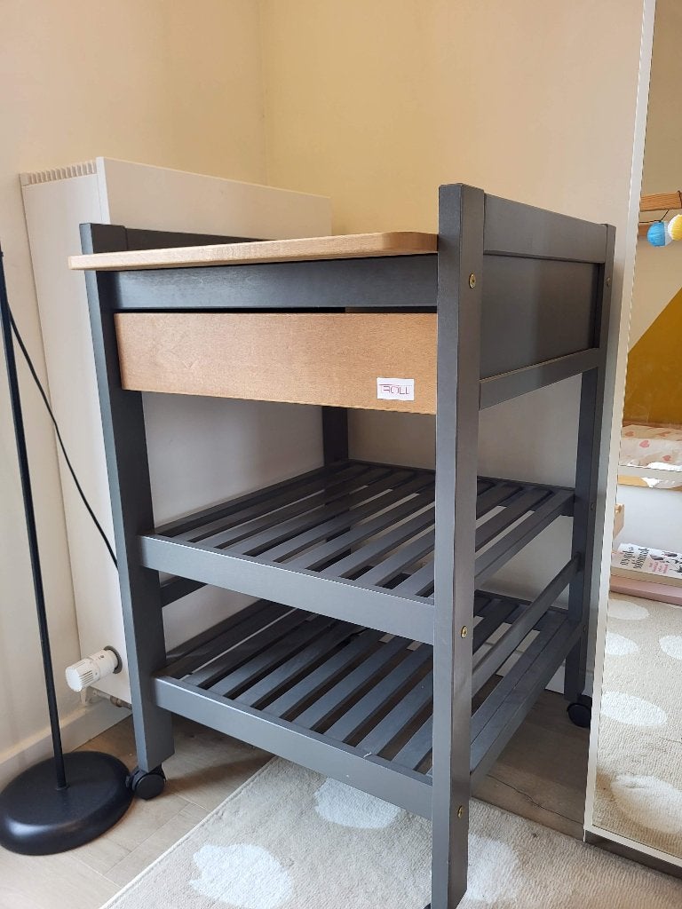 Luiertafel op wieltjes, Enfants & Bébés, Enlèvement, Utilisé