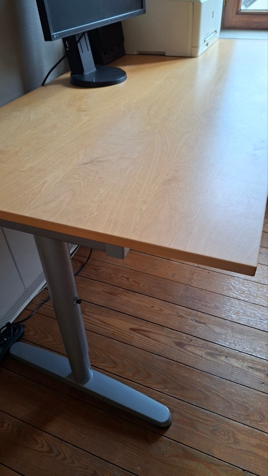 bureau Ikea Galant, Huis en Inrichting, Bureaus, Ophalen, 160 cm, In hoogte verstelbaar, IKEA