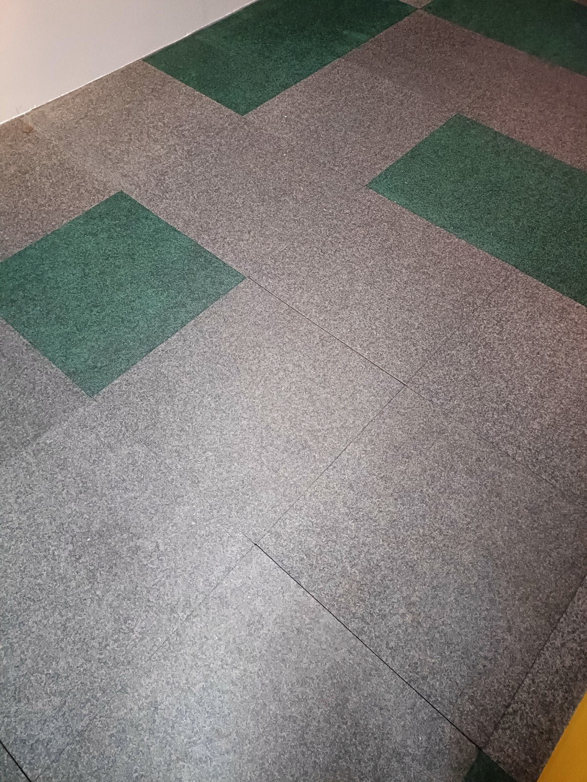 Vloerbekleding, Ophalen, Groen