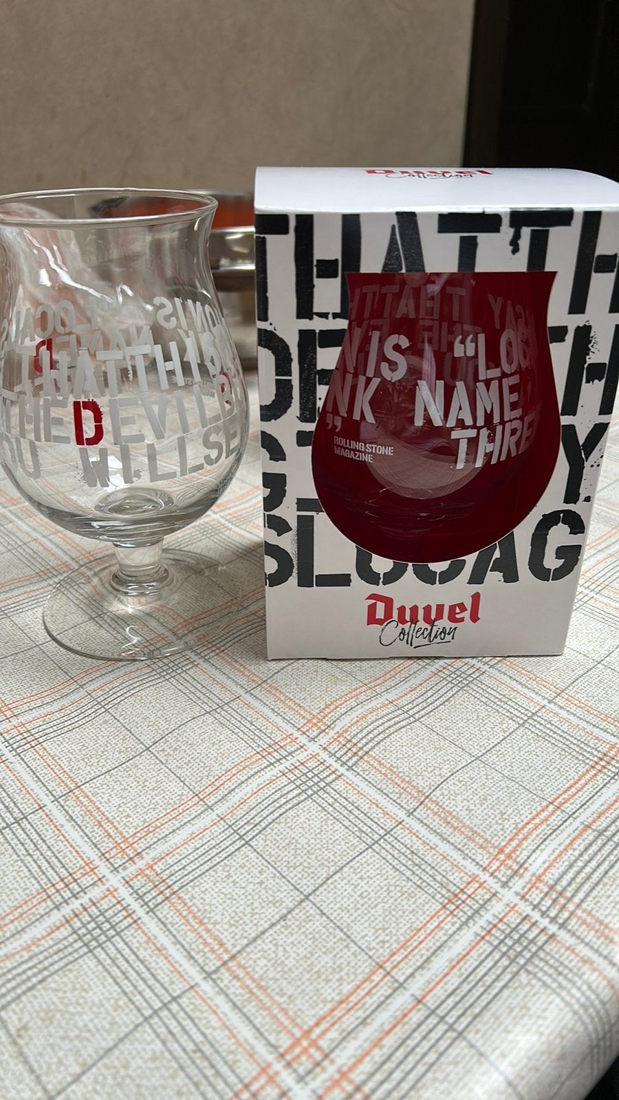 Prachtig Duvel glas Collection, Collections, Verres & Petits Verres, Enlèvement, Neuf, Verre à bière