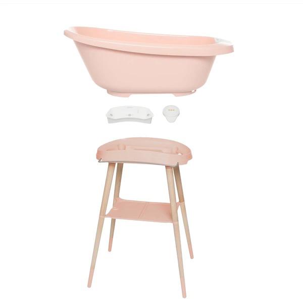 Baignoire pour bébé Bebe-jou Sense Edition rose, Enlèvement, Comme neuf, Baignoire, Bébé-jou