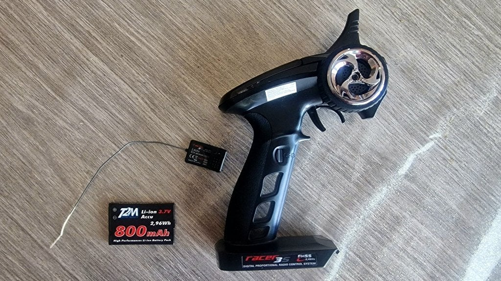 T2M racer 3s zender/ontvanger set, Ophalen, Zo goed als nieuw