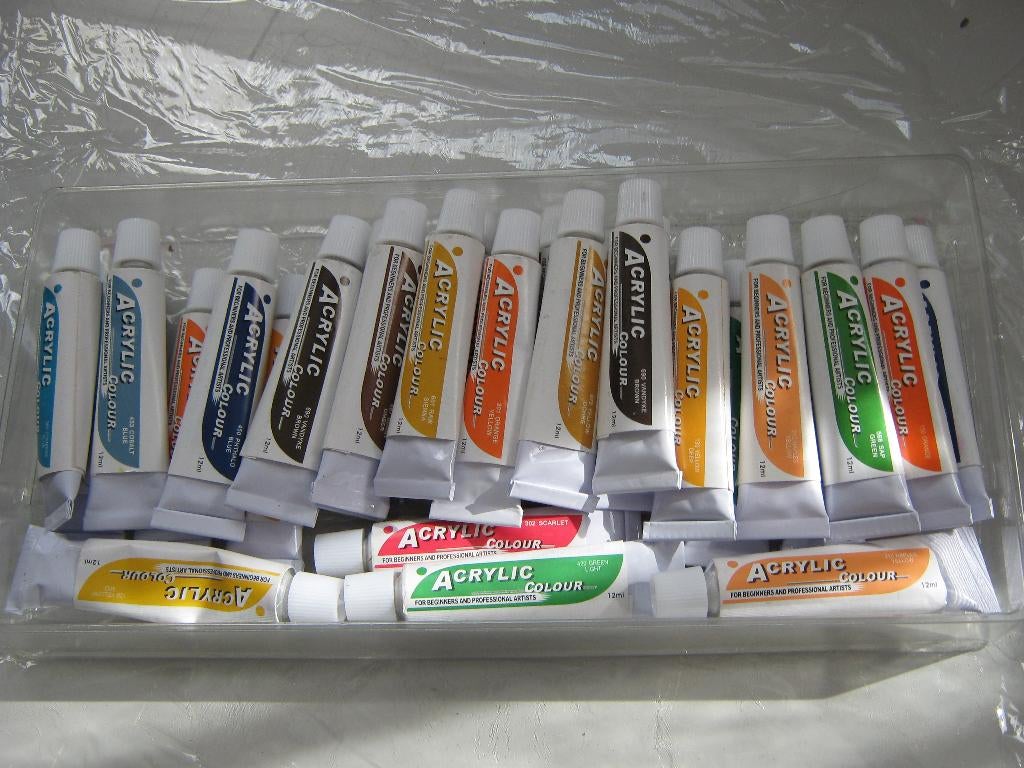acrylverf, Ophalen, Nieuw, Acrylverf