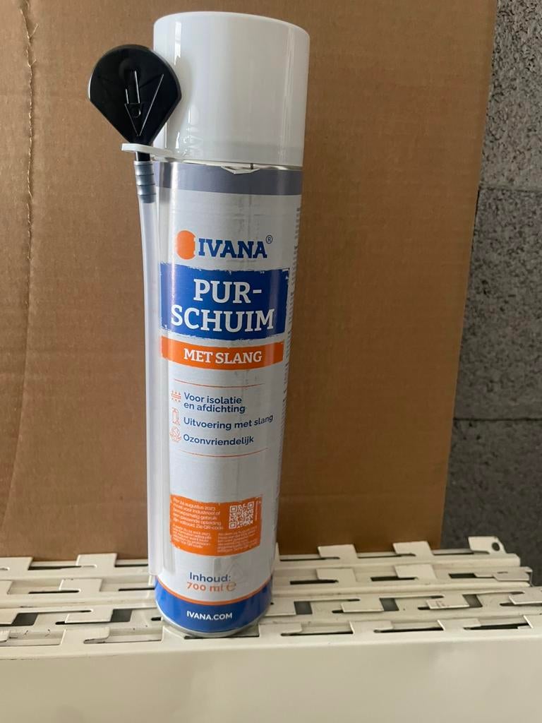 Pur schuim, Enlèvement, Neuf, Isolation des murs