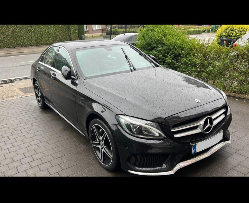 Mercedes c 180 cdi Aut. Amg-line 1’eigenaar weinig km!, Auto's, Automaat, 4 deurs, 1600 cc, Zwart