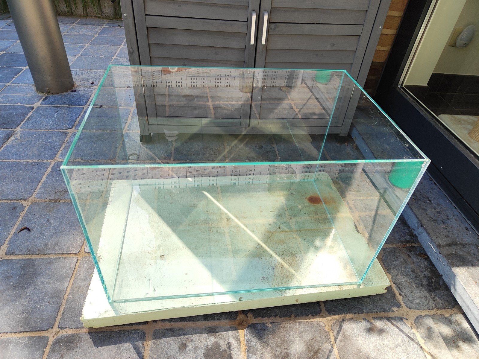 Aquarium, Enlèvement, Utilisé