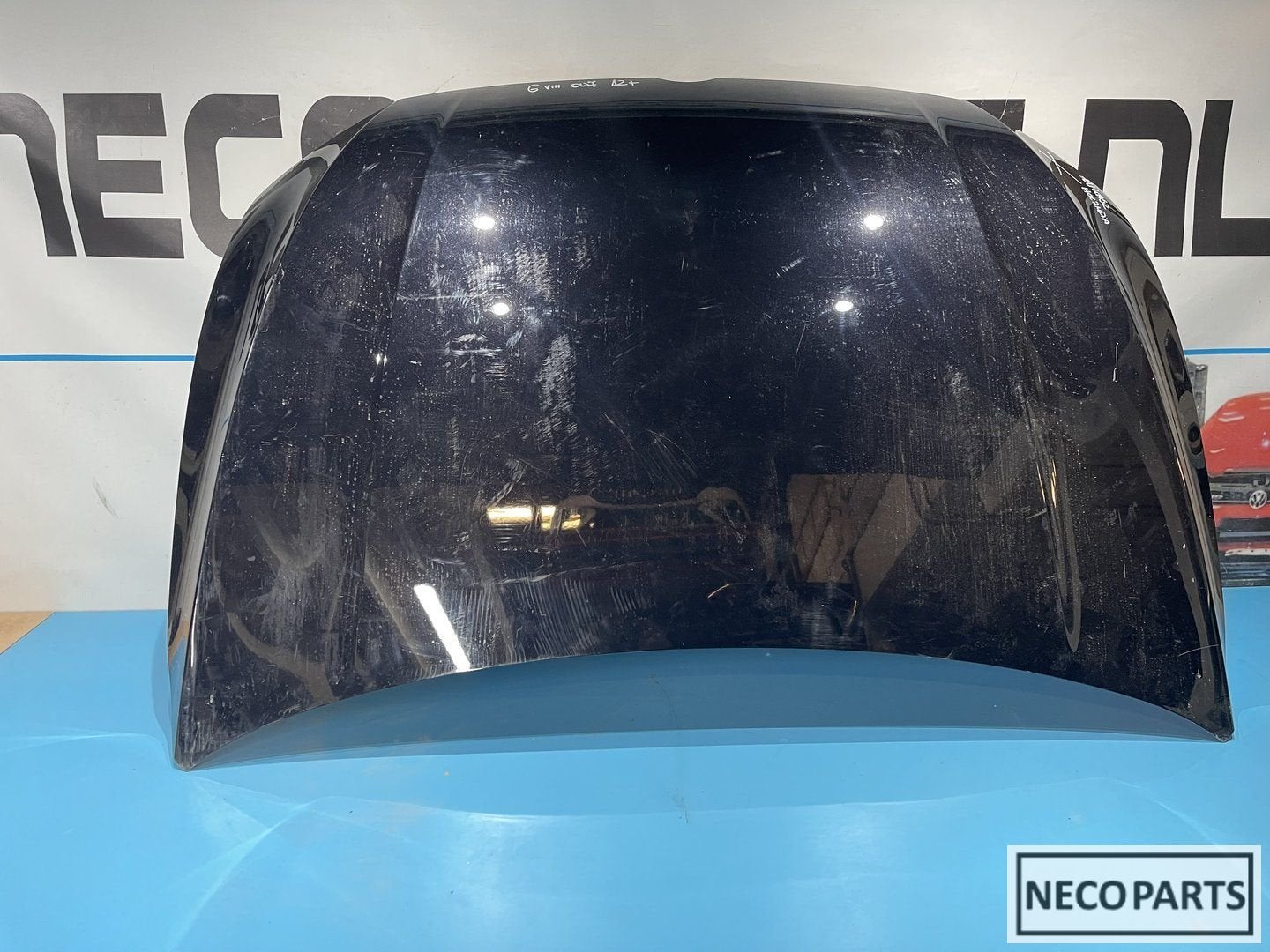 VW GOLF 8 MOTORKAP ORIGINEEL ALLES LEVERBAAR, Gebruikt, -, Volkswagen, -