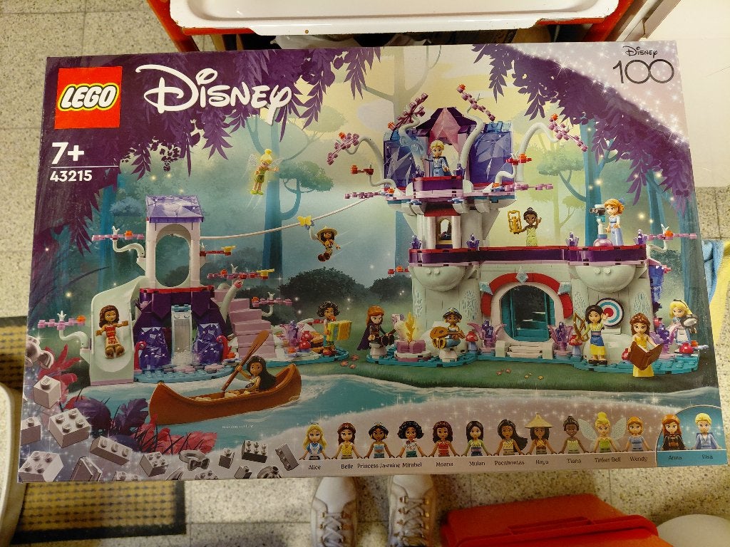 Lego De betoverde boomhut  prinsessen en helden 43215, Kinderen en Baby's, Ophalen, Nieuw, Disney, Complete set