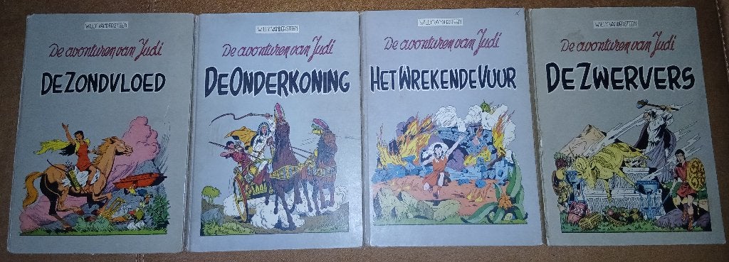 Judi (Willy Vandersteen) Eerste druk, Boeken, Gelezen, Ophalen of Verzenden, Willy Vandersteen, Complete serie of reeks
