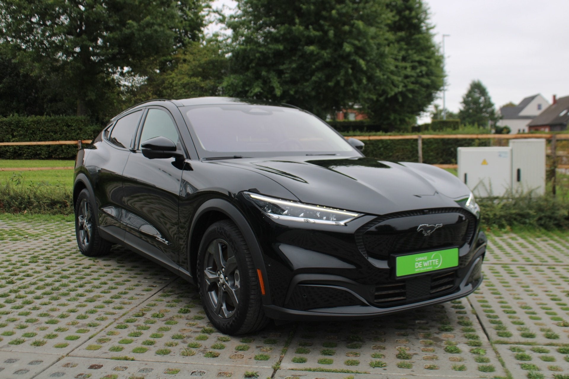 Ford Mustang Mach-E . (bj 2022, automaat), Auto's, Ford, Automaat, Gebruikt, Zwart, Overige kleuren