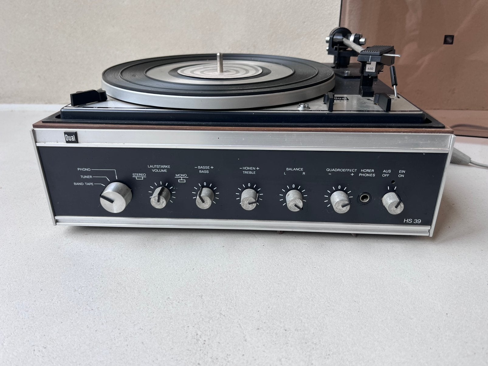 Dual 1214 platenspeler, TV, Hi-fi & Vidéo, Tourne-disques, Enlèvement, Utilisé, Tourne-disque, Dual