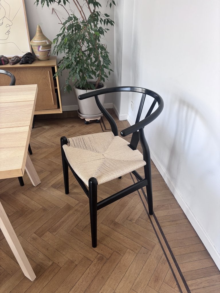 splendides chaises wishbone, Design, Comme neuf, Enlèvement, Cinq, Six Chaises ou plus