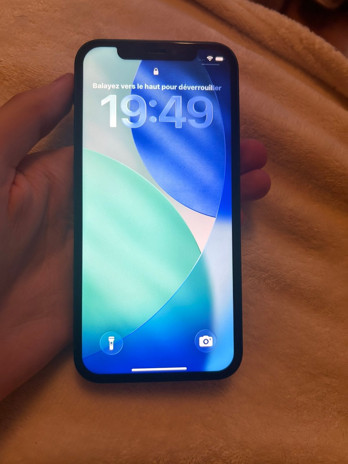 Iphone 12, 128 GB, Blauw, Refurbished, Ophalen of Verzenden