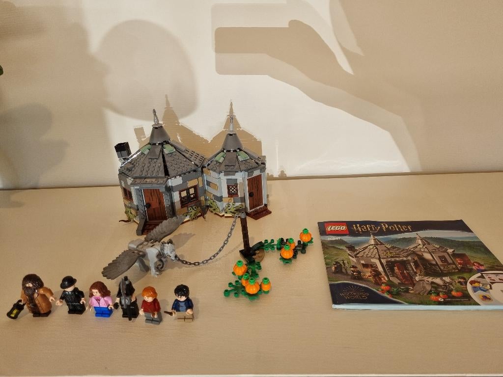 75947 Harry Potter Hagrids huisje: scheurbeks ontsnapping, Lego, Harry Potter, Ophalen of Verzenden, Zo goed als nieuw