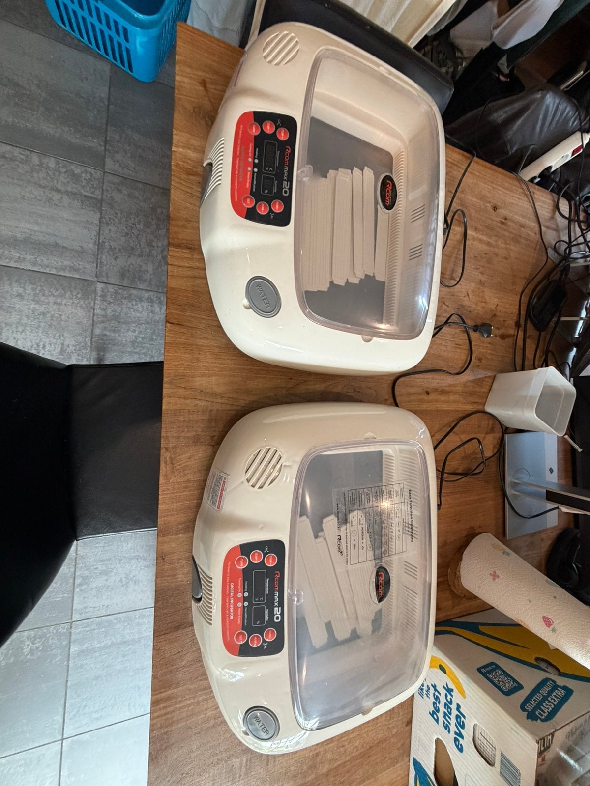 2x Broedmachine Rcom Max 20, Enlèvement ou Envoi, Neuf