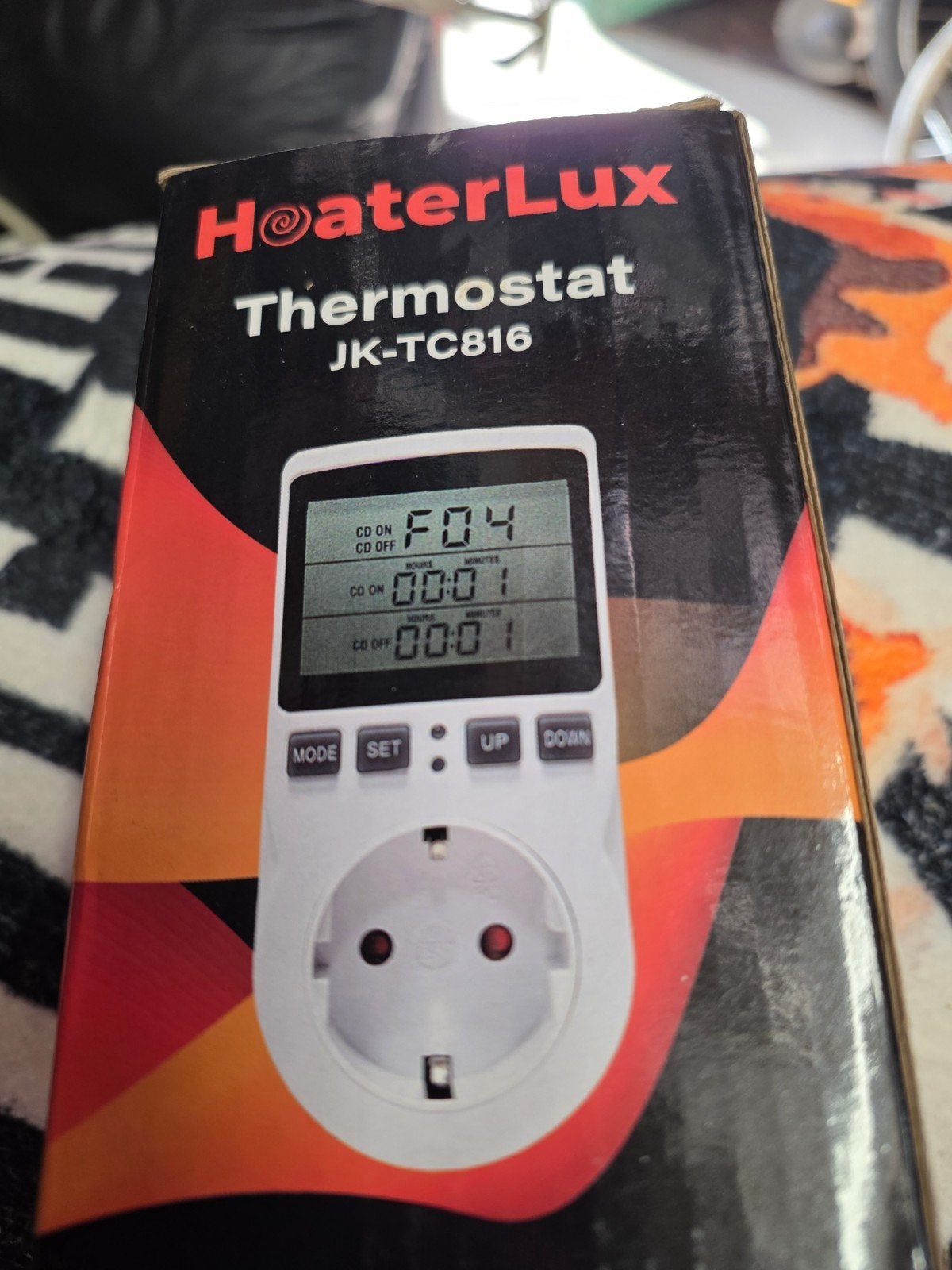 thermostaat met afstandsvoeler voor werkplaatskachel, Doe-het-zelf en Bouw, Ophalen, Nieuw, Thermostaat