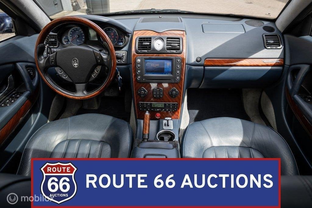 Maserati Quattroporte | 2006 | Route 66 Auctions, Autos, Achat, Entreprise, Boîte manuelle, Autre carrosserie