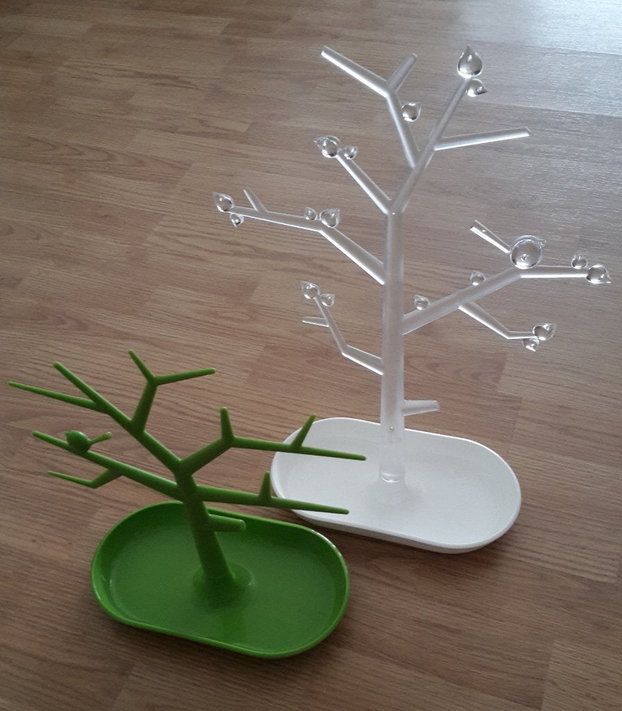 Nieuwe Koziol juwelenhouder / boompje, groen, 31 cm hoog, Ophalen of Verzenden, Nieuw, Groen, Kunststof