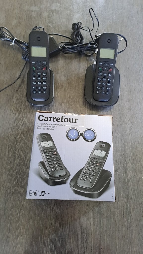 Dect telefoons, Télécoms, Téléphones fixes | Combinés & sans fil, Enlèvement, Comme neuf, 4 combinés ou plus