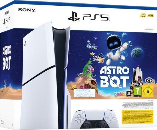 Ps5 Slim disc version + 1 jaar garantie. 500 euro, Games en Spelcomputers, Ophalen, Zo goed als nieuw, Playstation 5