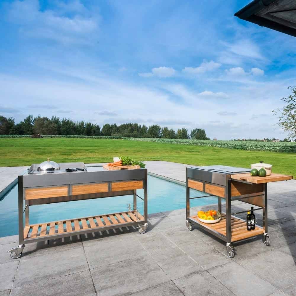 Buitenkeuken Indu+, Ophalen