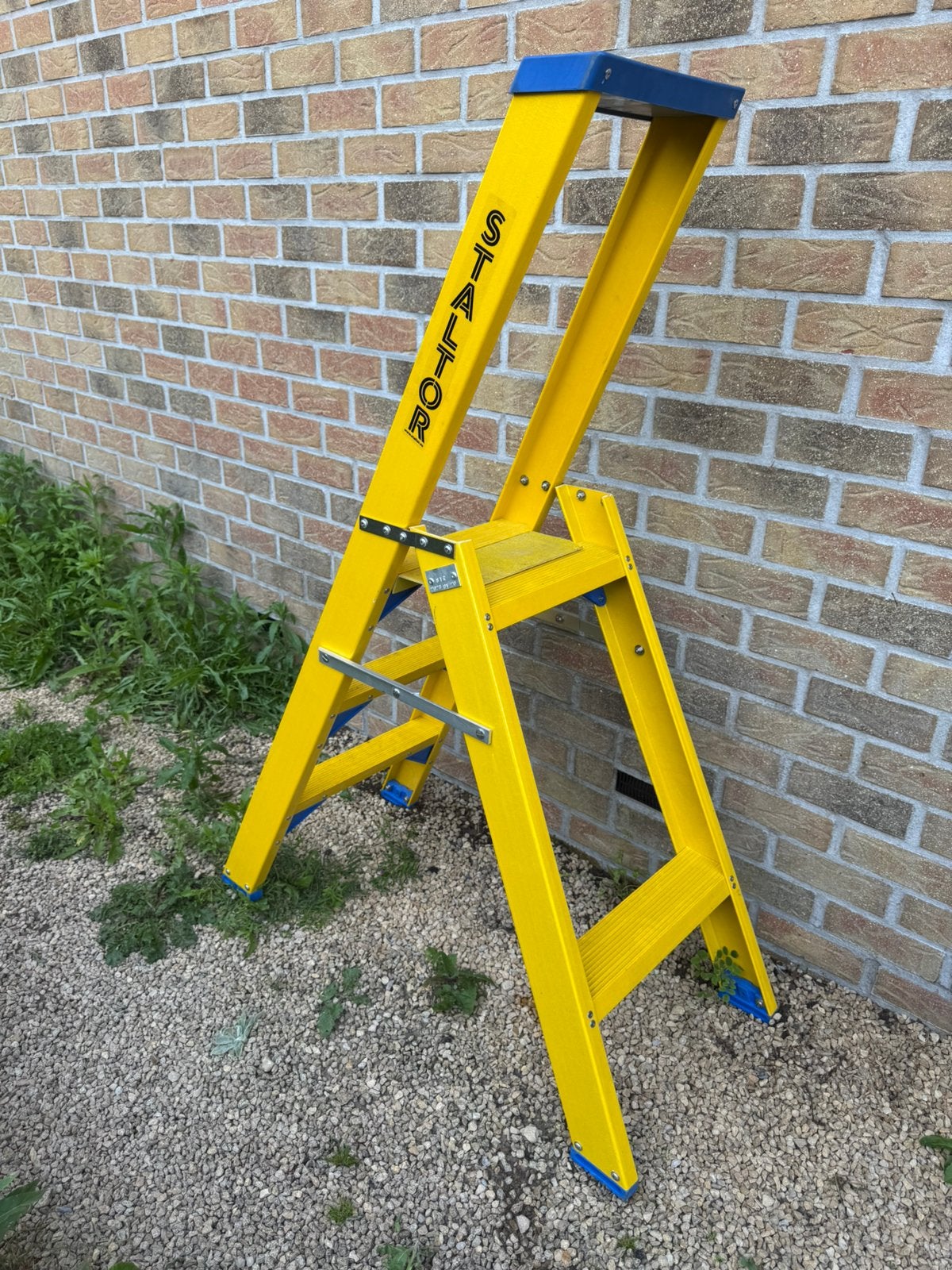 Glasvezel Trapladder – Zo goed als nieuw, Ophalen, Trap, Zo goed als nieuw, Opvouwbaar of Inschuifbaar