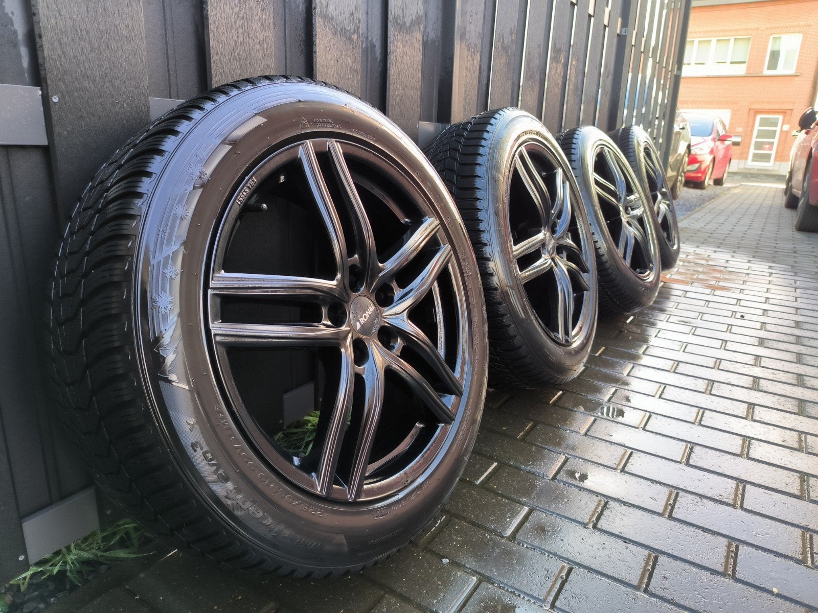 19 inch velgen + winterbanden, Auto-onderdelen, Winterbanden, Band(en), 225 mm, Ophalen