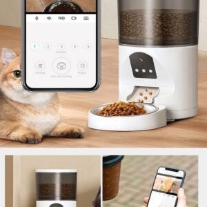 Automatic Cat Feeder with Camera powerfull, Verzenden, Nieuw