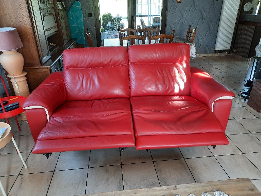 divan électrique, Ophalen, Gebruikt, 150 tot 200 cm, Rechte bank