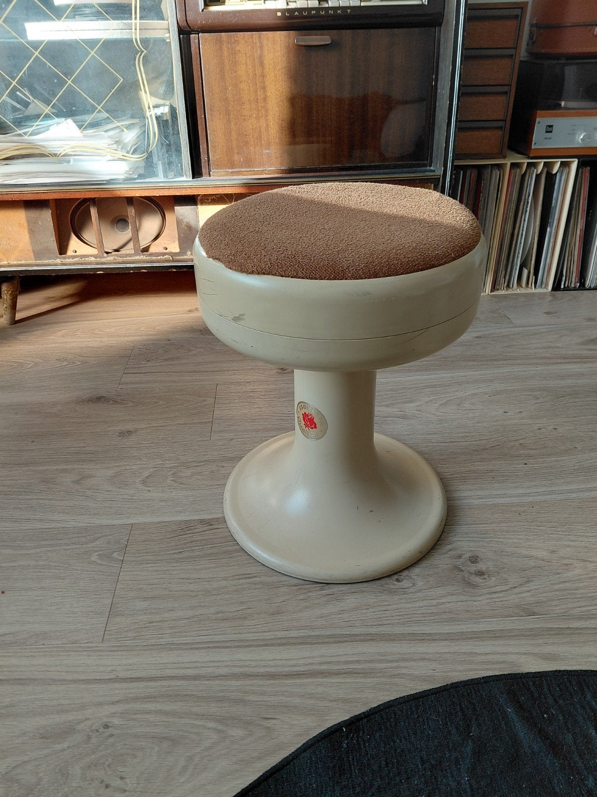 isoklepa tabouret, Ophalen, Gebruikt