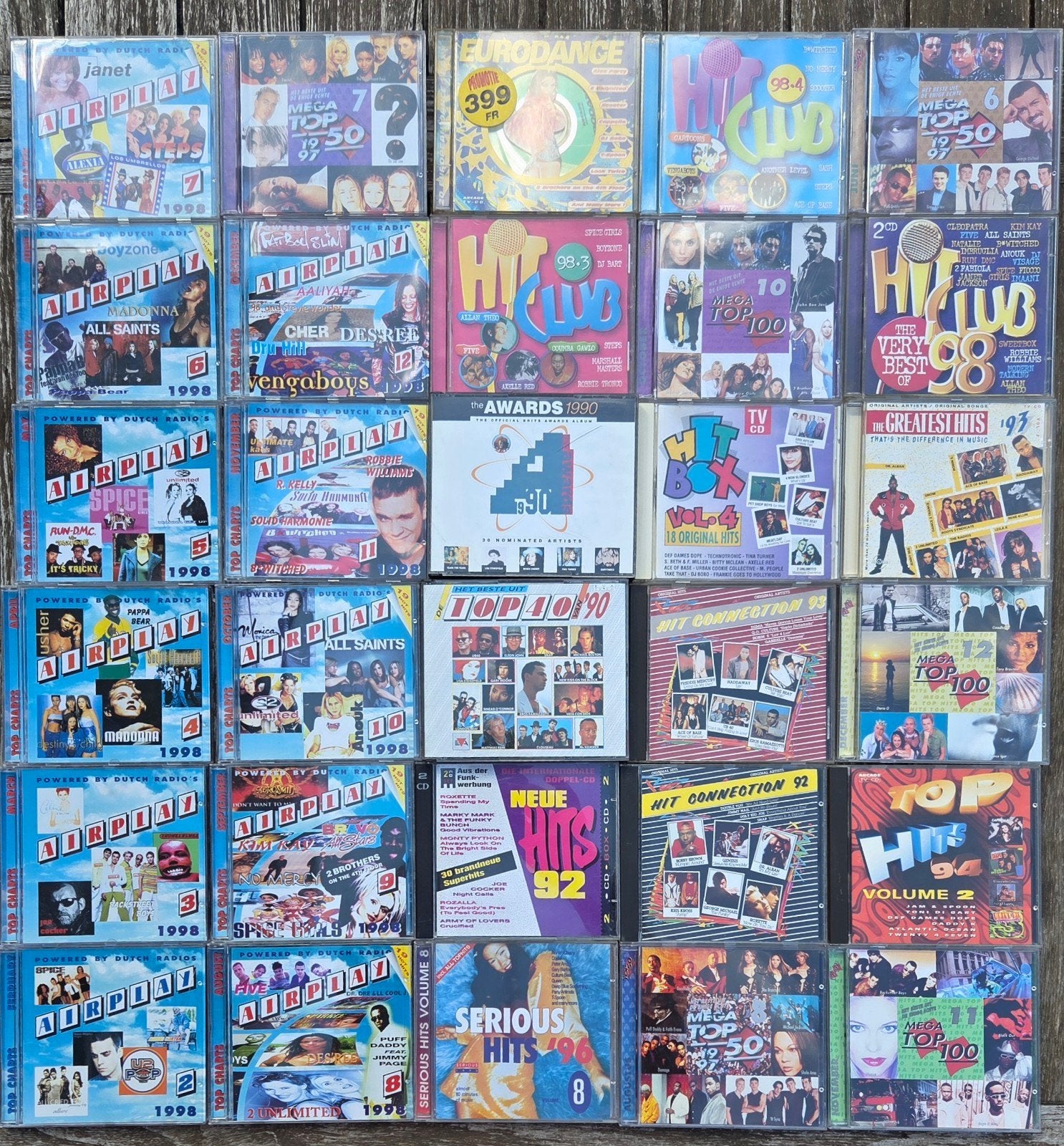 lot the 90's cd's 34 st., Ophalen of Verzenden